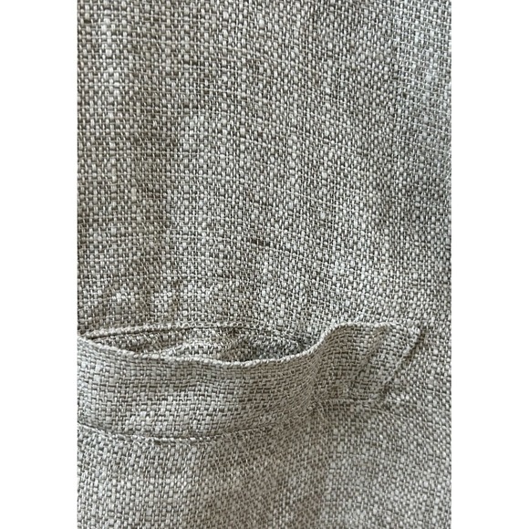 CP SHADES Wmns LG Beige/Tan/White Linen Tweed Long Sleeve 8 Button Blazer EUC - Picture 5 of 16